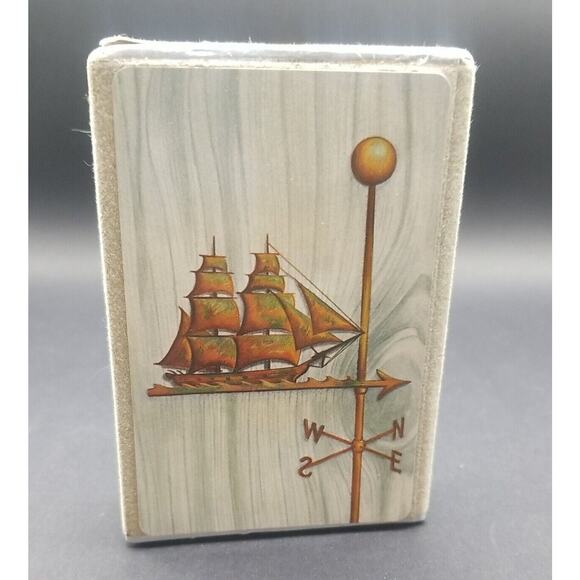 Vintage Playing Card Lot of 5 Complete Decks Some Sealed Stamped Plus Cribbage - Picture 3 of 12